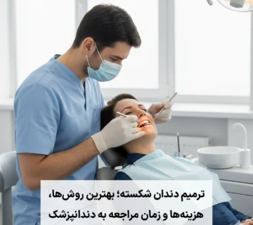 ترمیم دندان شکسته؛ بهترین روش‌ها، هزینه‌ها و زمان مراجعه به دندانپزشک